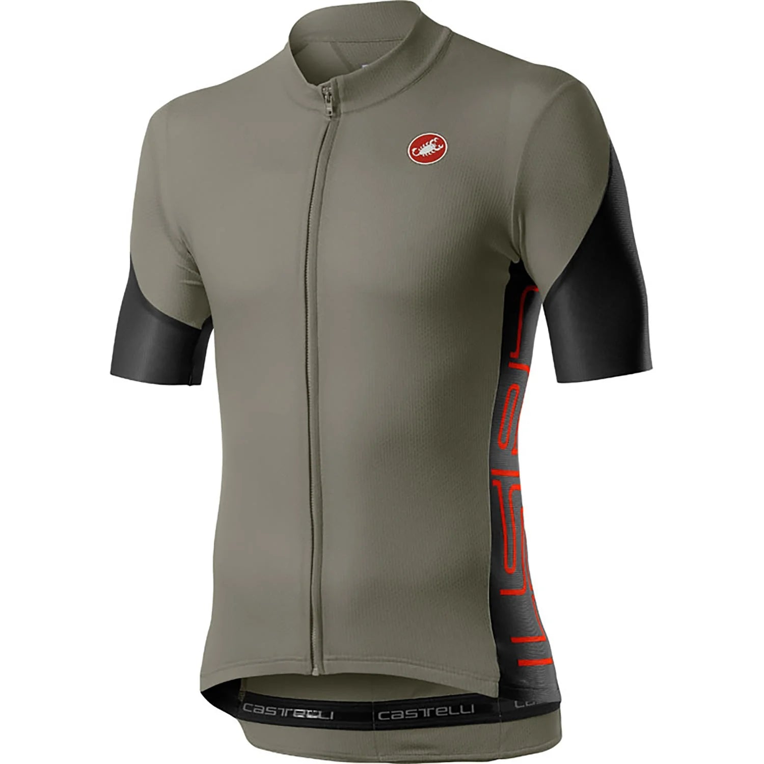 CASTELLI JERSEY ENTRATA BARK GREEN
