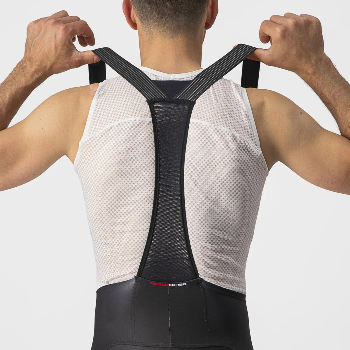 CASTELLI BIB SHORT FREE AERO RC PRO BLACK/WHITE