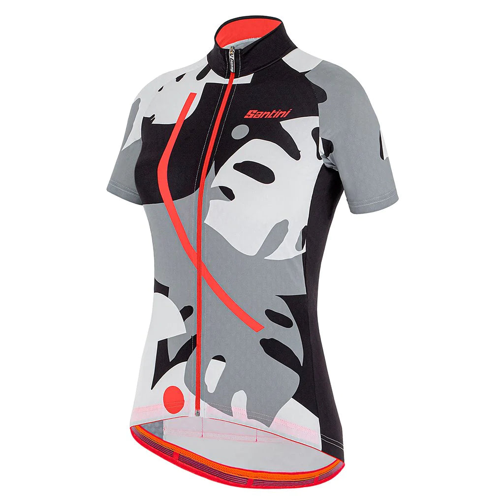 SANTINI JERSEY WOMENS GIADA MAUI JERSEY BLACK