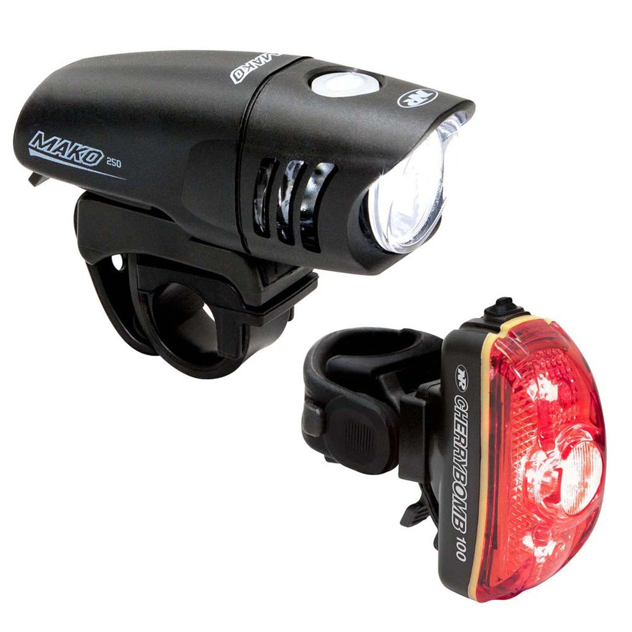 NITE RIDER HEAD LIGHT MAKO 250 CHERRYBOOM 100 COMBO -7712