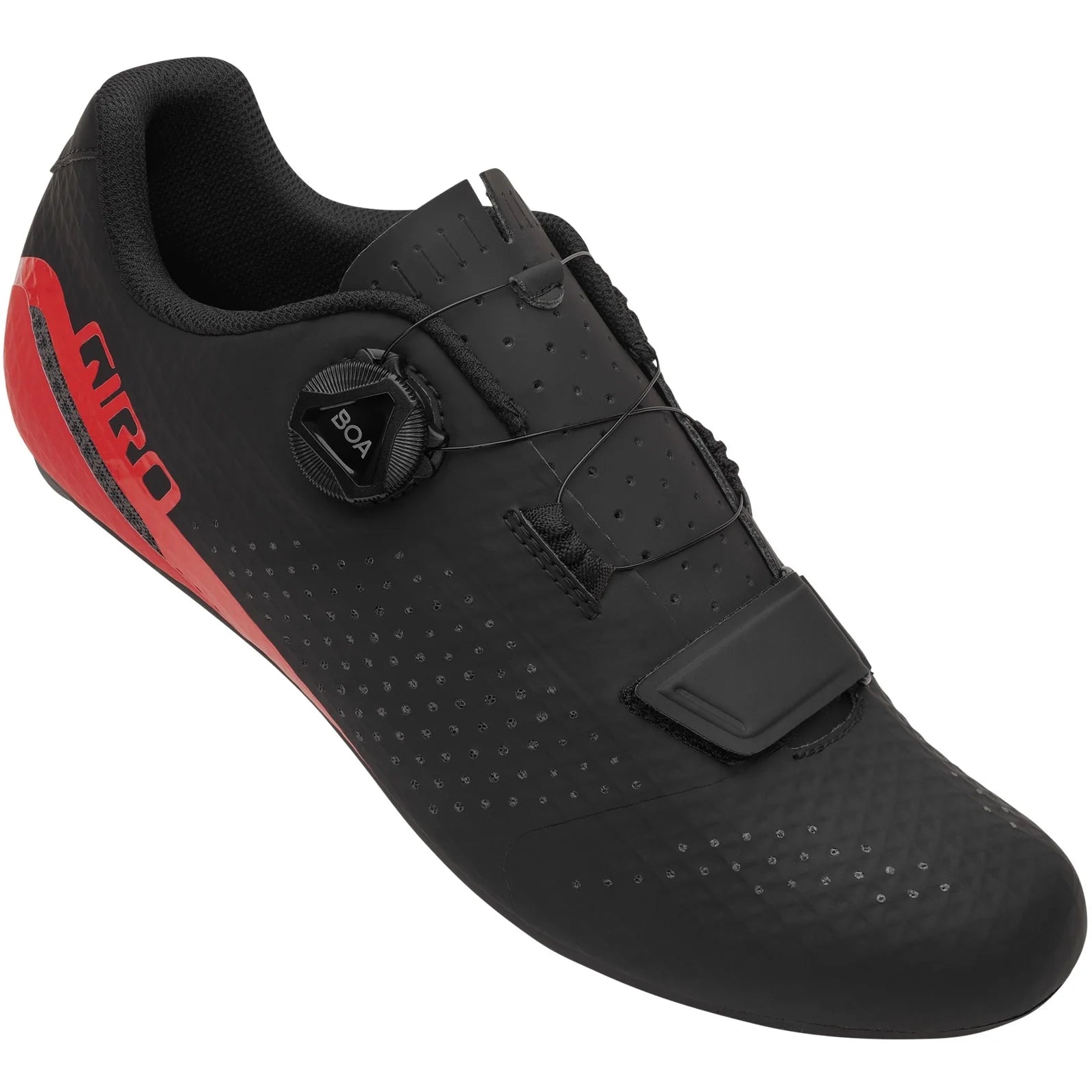GIRO SHOES CADET BLACK-BRIGHT RED