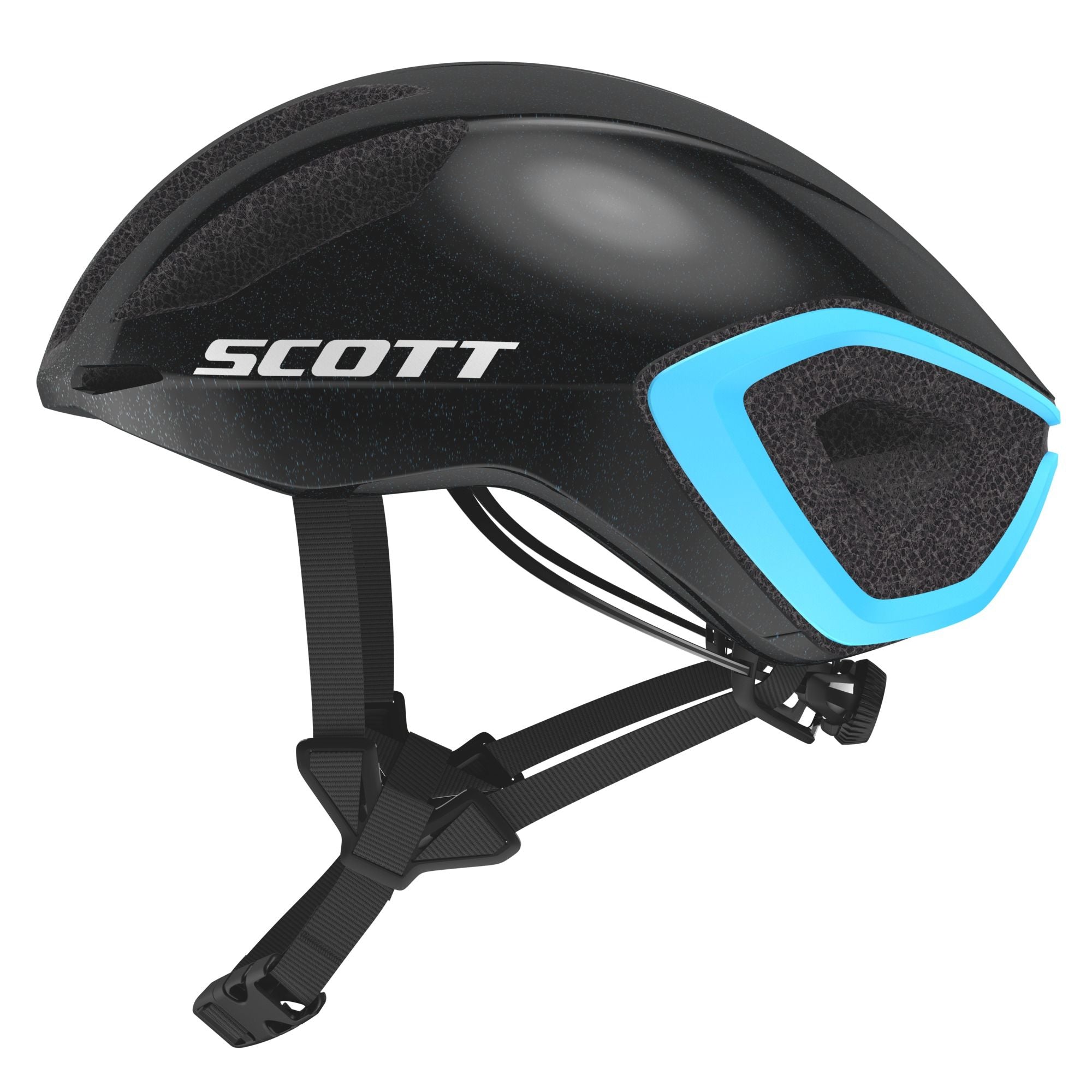 SCOTT HELMET CADENCE PLUS CE BLACK/LIGHT BLUE M