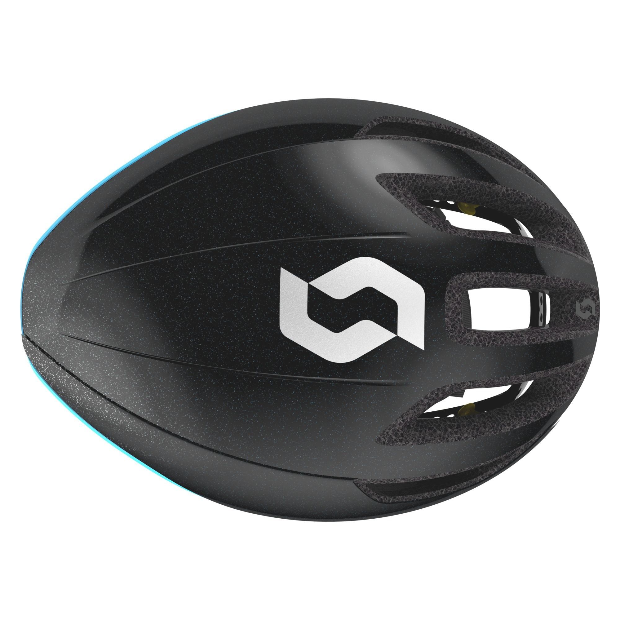 SCOTT HELMET CADENCE PLUS CE BLACK/LIGHT BLUE M