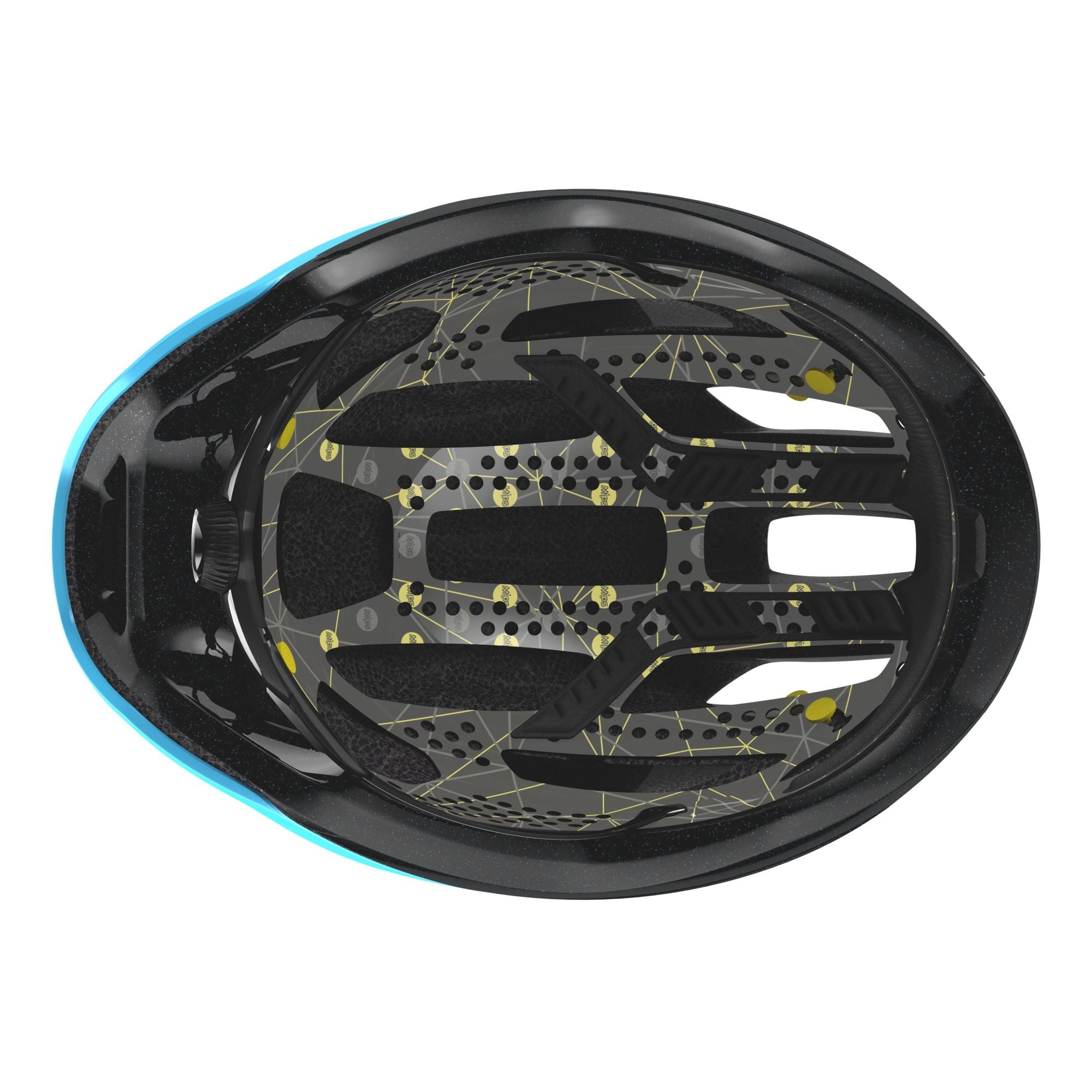 SCOTT HELMET CADENCE PLUS CE BLACK/LIGHT BLUE M