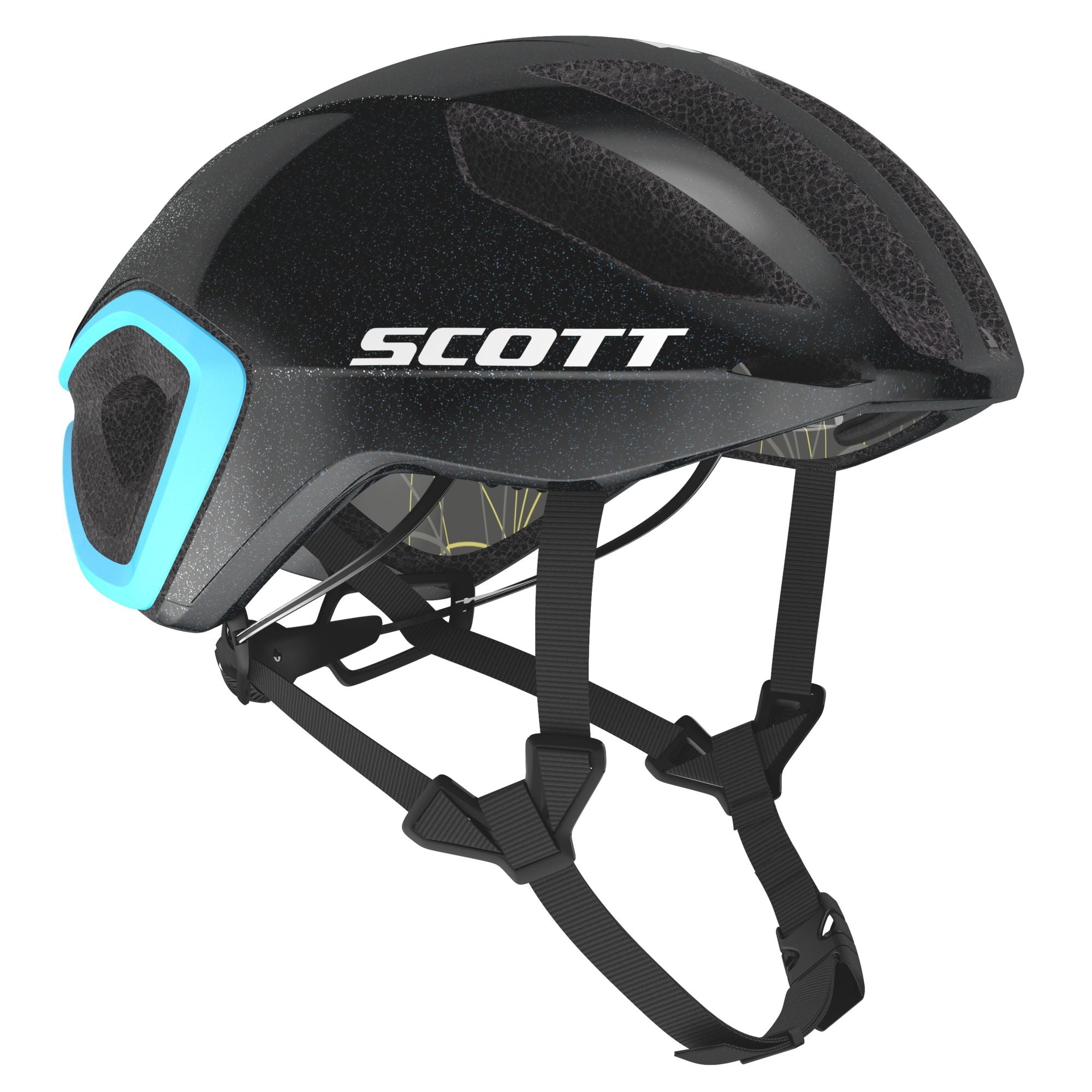 SCOTT HELMET CADENCE PLUS CE BLACK/LIGHT BLUE M