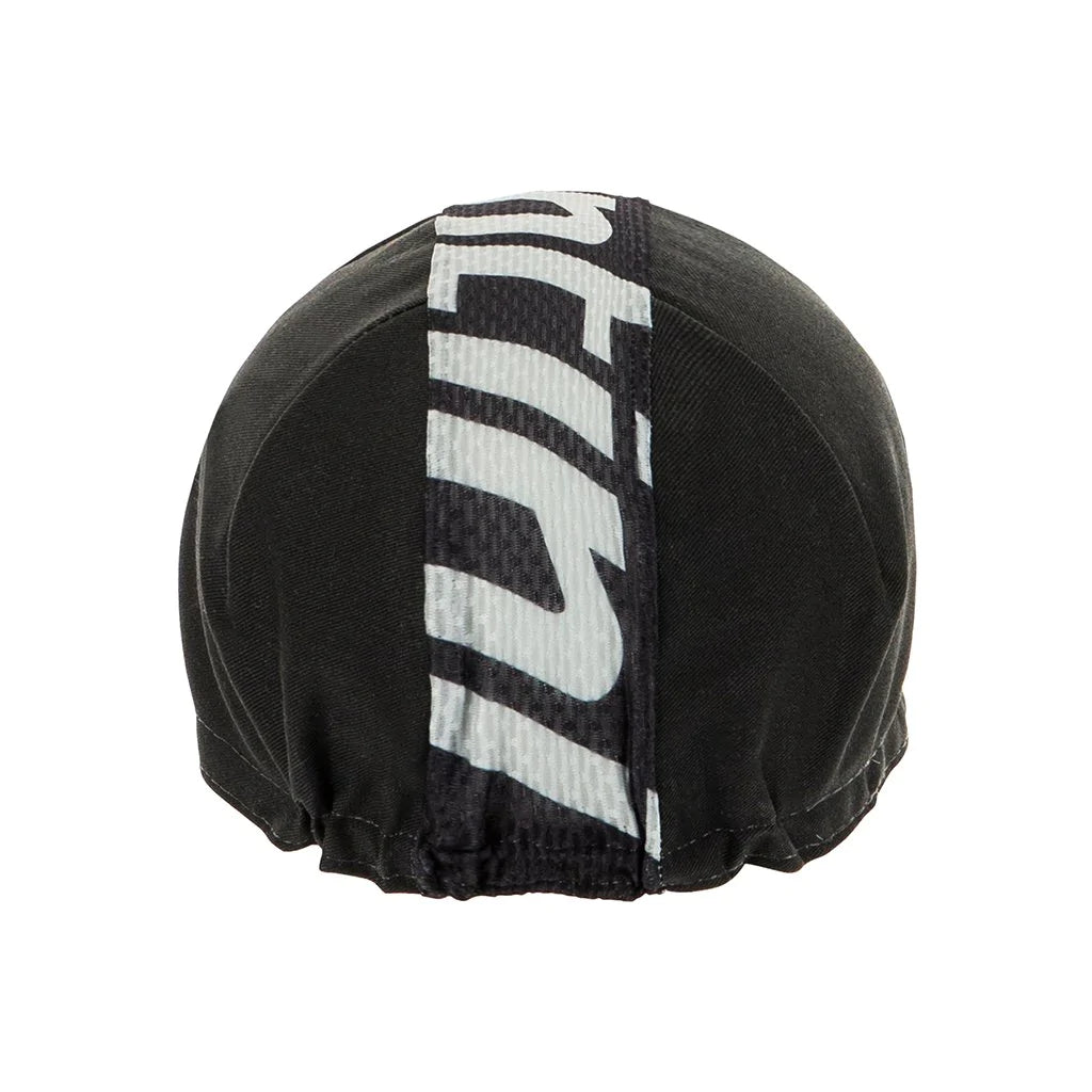 Santini cycling cap colore cotton black