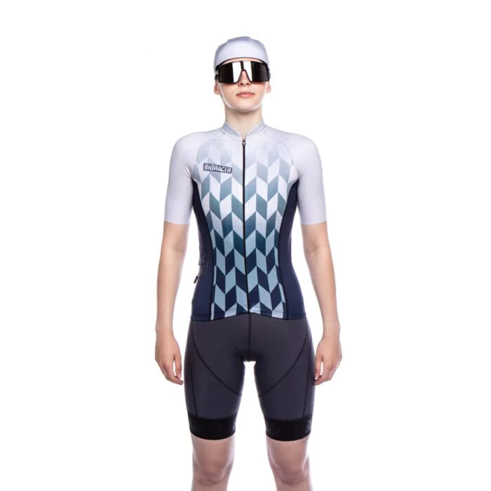 BIORACER VESPER JERSEY HARLEQUEEN NAVY
