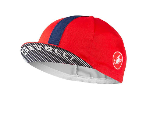 Castelli Cap Espresso Red