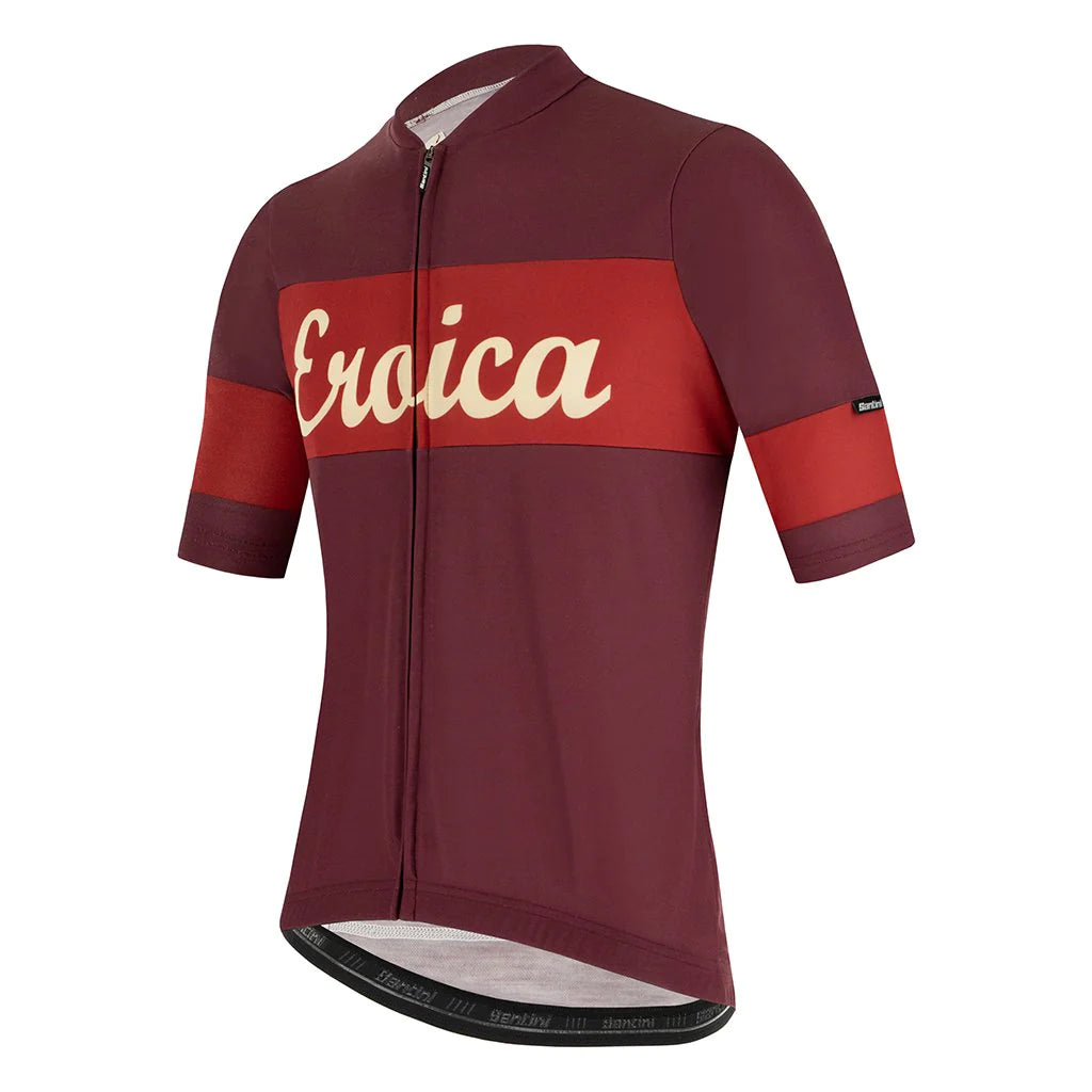 SANTINI JERSEY EROICA BUBY BORDEAUX L