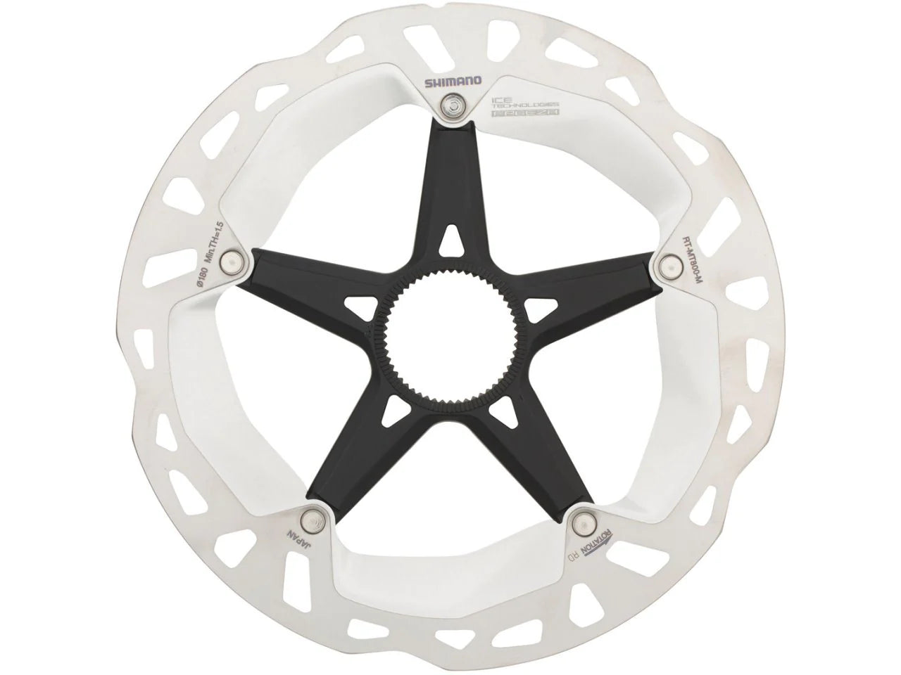 SHIMANO ROTOR RT-MT800,SS 140MM W/LOCK RING IRTMT800SSE