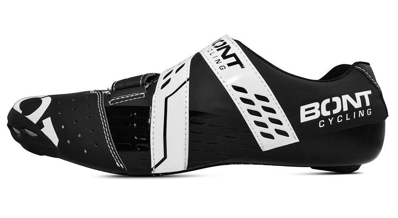 BONT SHOES RIOT ROAD+BOA BLACK WHITE