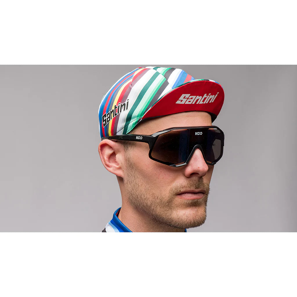 Santini cycling cap La vuelta off. Sintex
