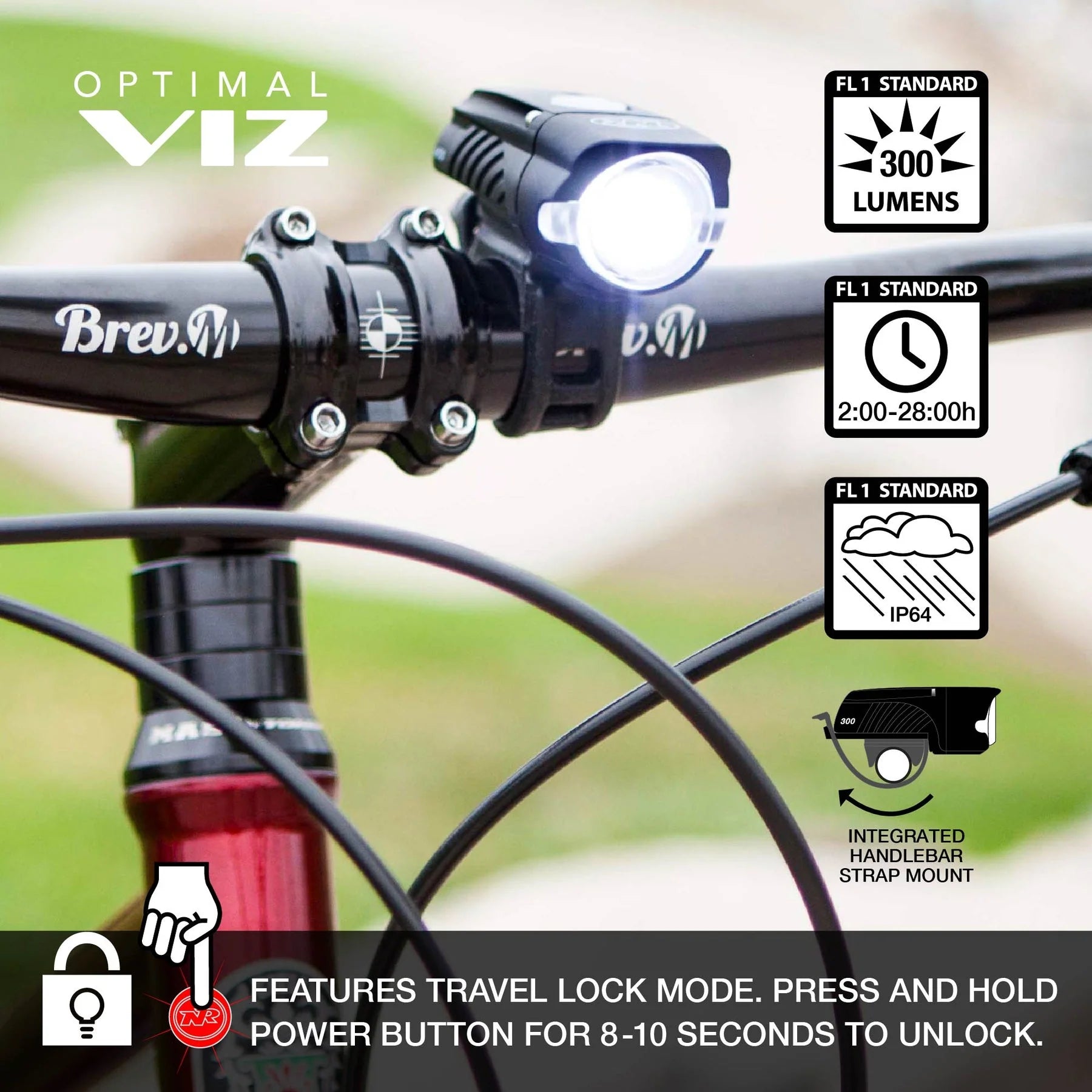 NITE RIDER HEAD LIGHT SWIFT VMAX+300-6871