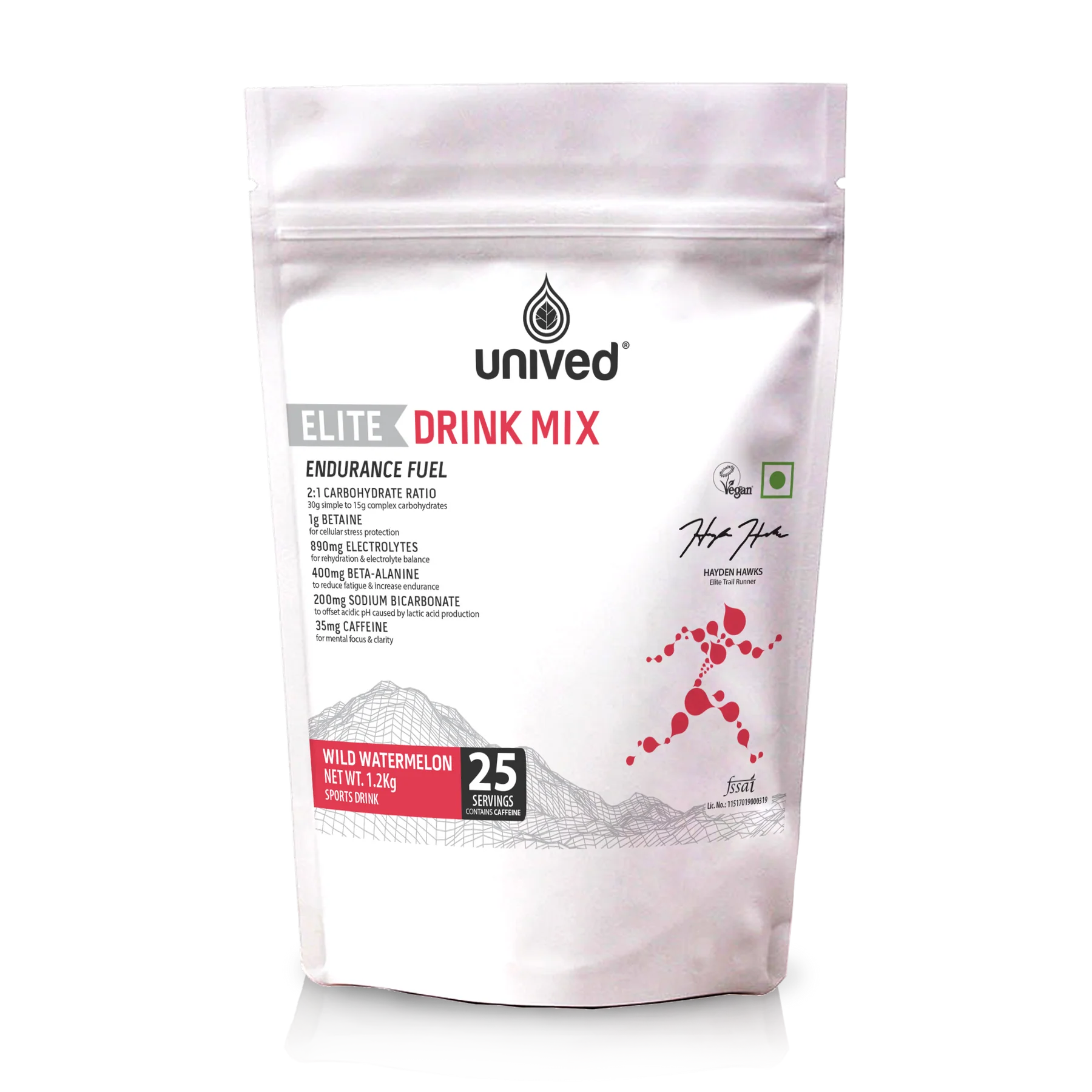 UNIVED ELITE DRINK MIX (WILD WATERMELON) 25 SERVINGS