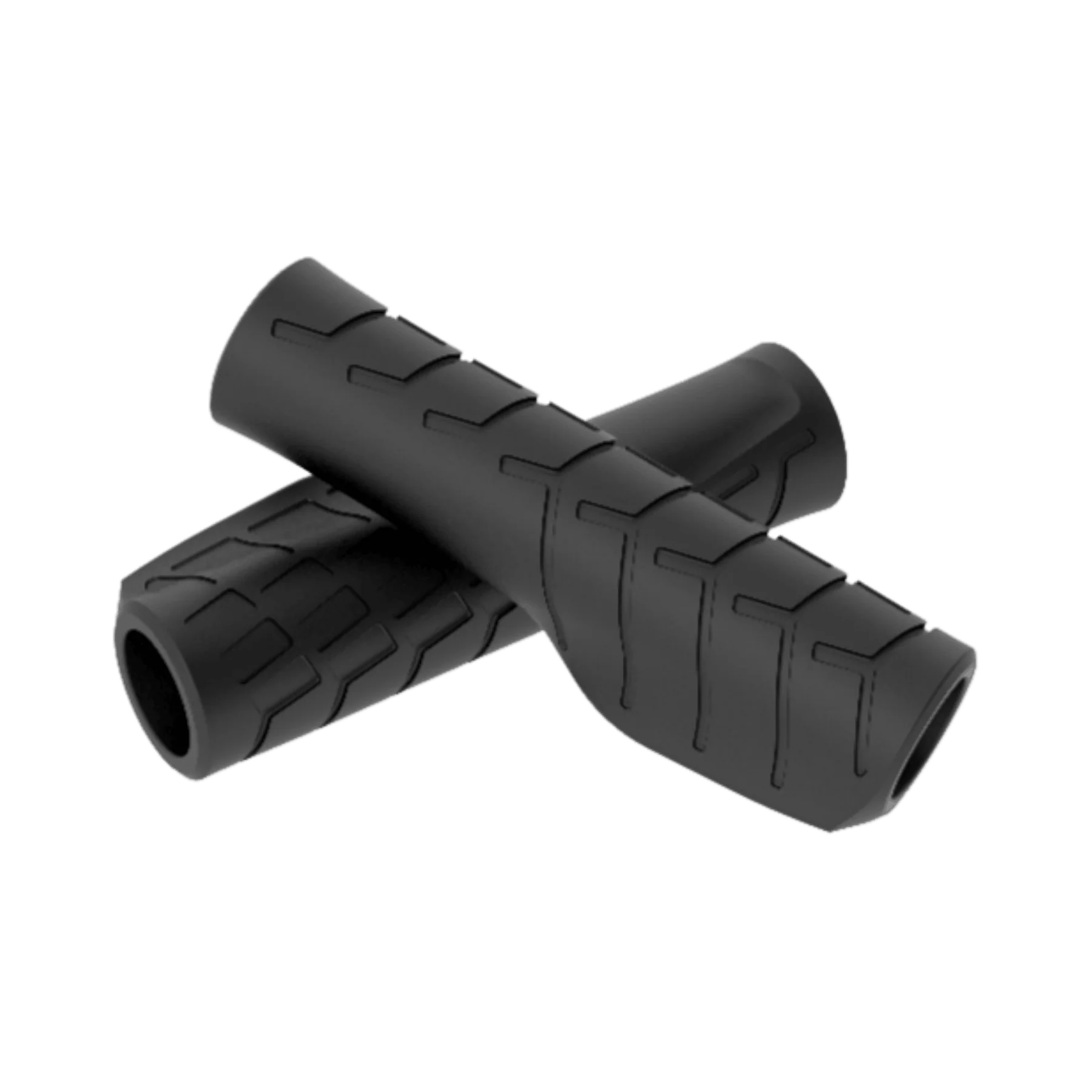 VP GRIPS MTB TPR WITHOUT CLAMP 130.5MM BLACK VPG-ER06