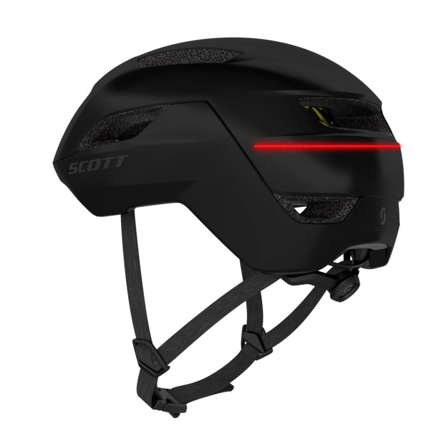 SCOTT HELMET LA MOKA PLUS SENSOR CE GRANITE BLACK M