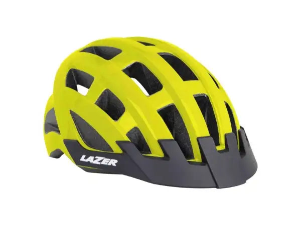 LAZER HELMET COMPACT AF CE FLASH YELLOW BLC