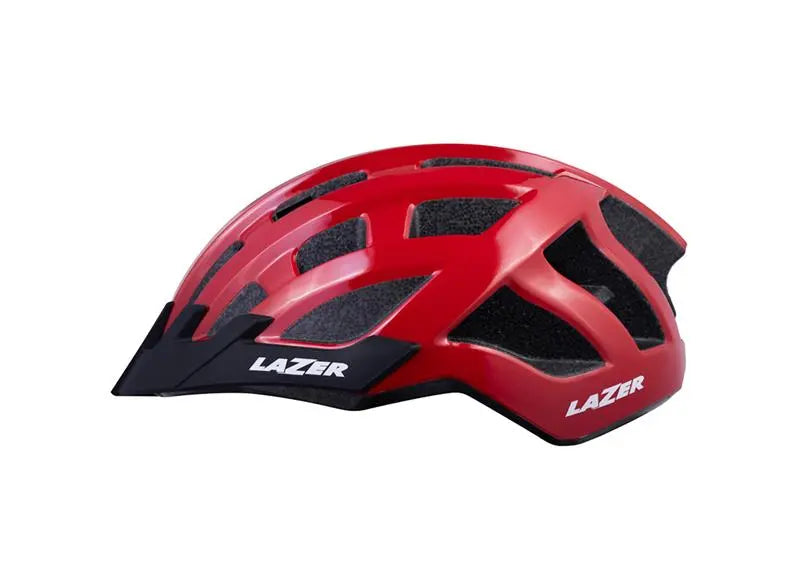 LAZER HELMET COMPACT AF CE RED BLC