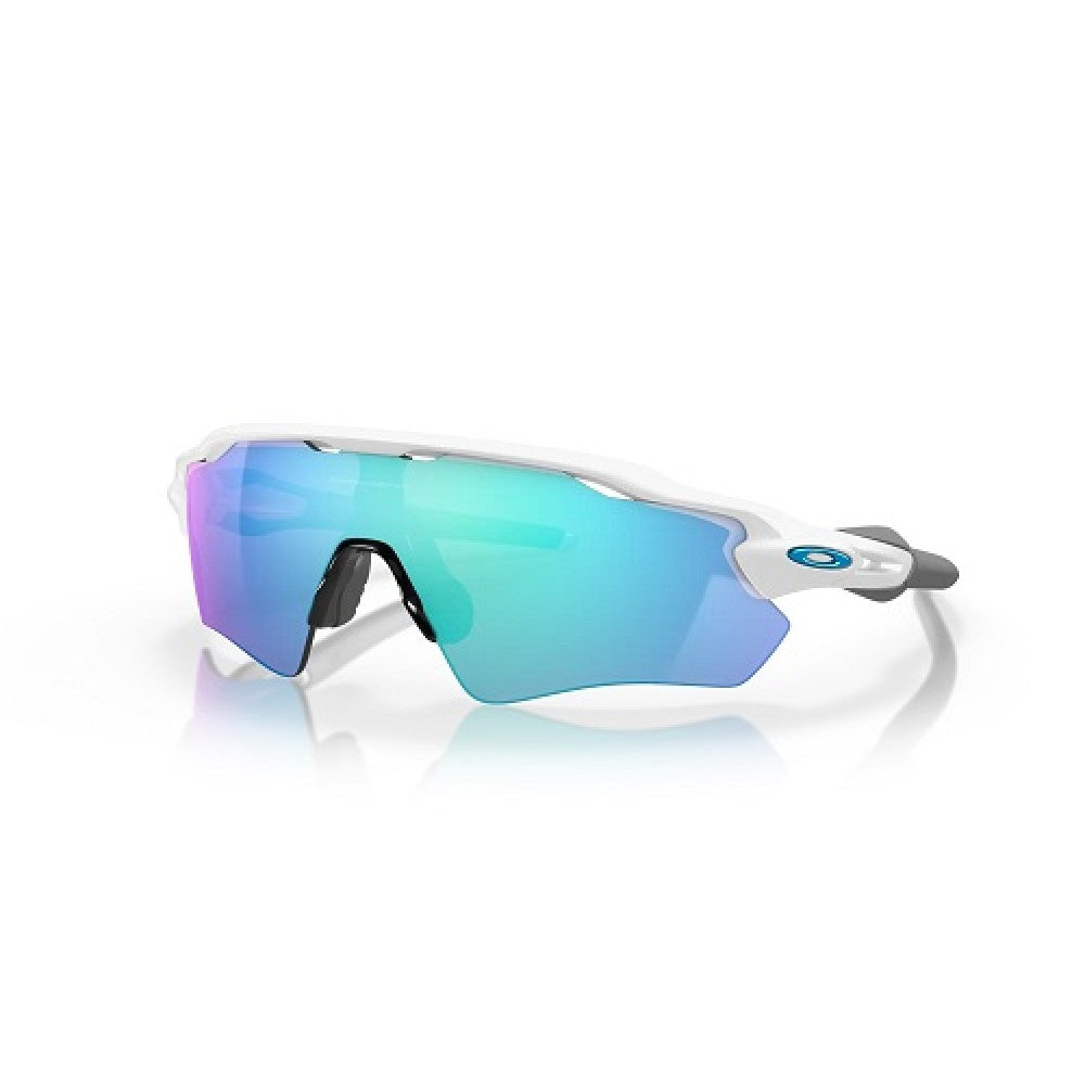 OAKLEY FLIGHT JACKET 009401-02 MATTE WHT PRIZM SAPPHIRE