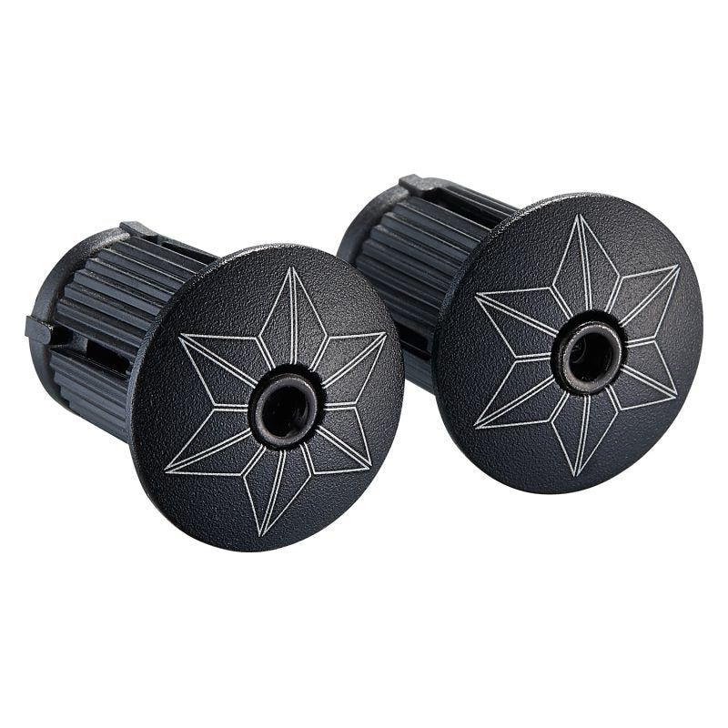 Supacaz Super Sticky Kush with Ano Black Plugs - Black