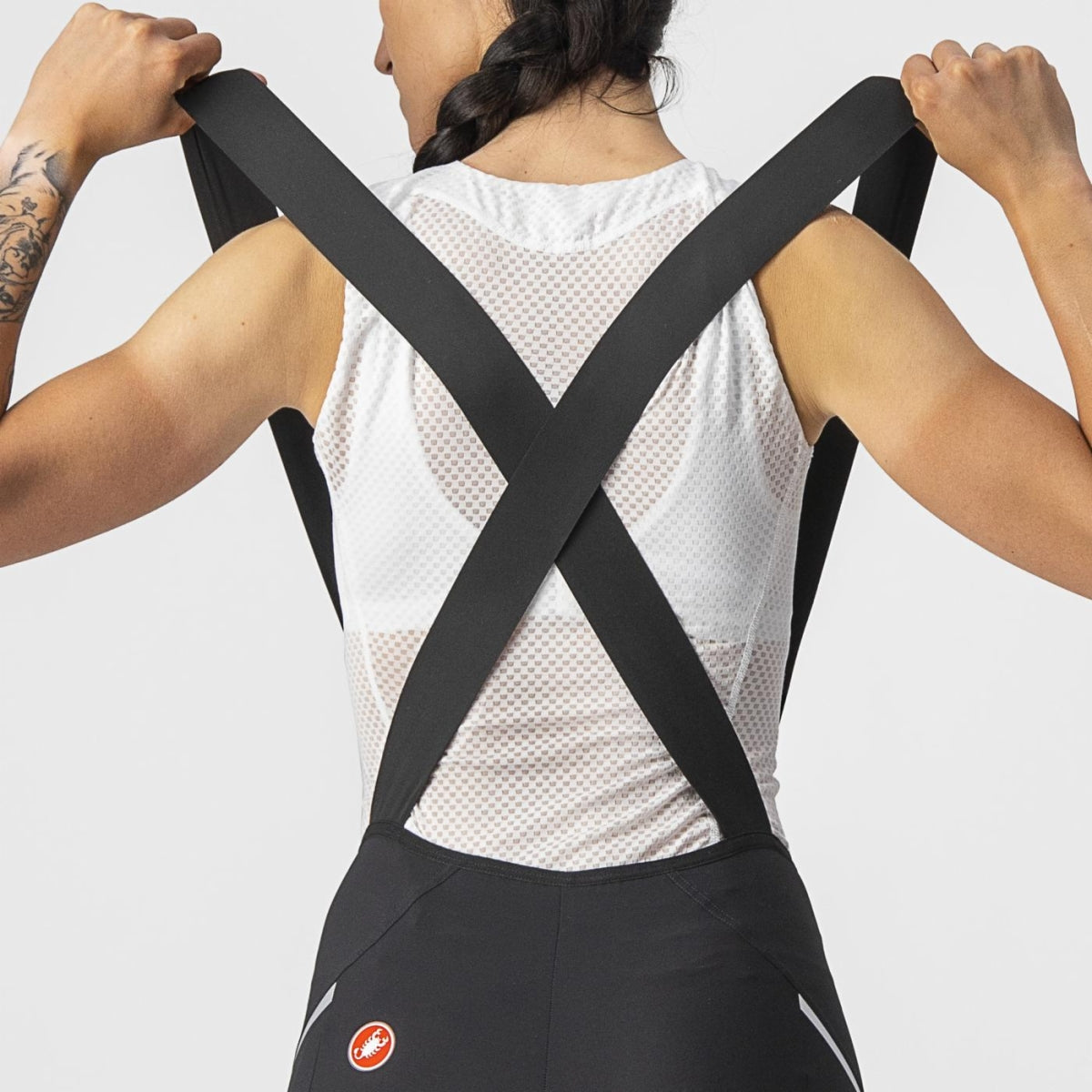 CASTELLI BIB SHORT VELOCISSIMA 3 BLACK/SILVER