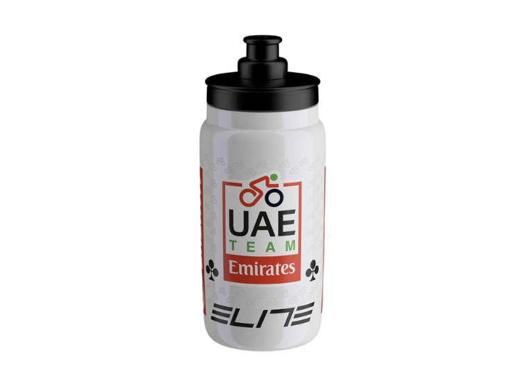 Elite Fly Teams Bike Bottle 2024 - 550/750ml - UAE Team Emirates