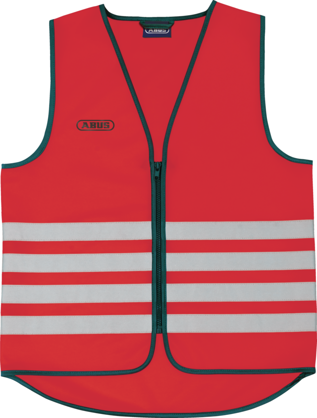 Abus Lumino Reflective Day Vest - Red