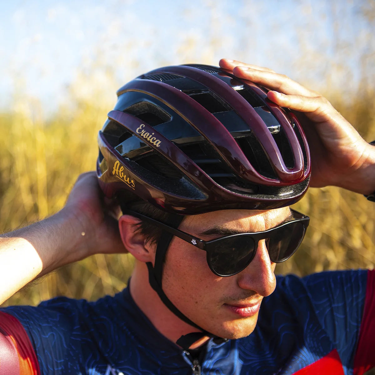 Abus AirBreaker EROICA chianti red "LIMITED EDITION" Helmet