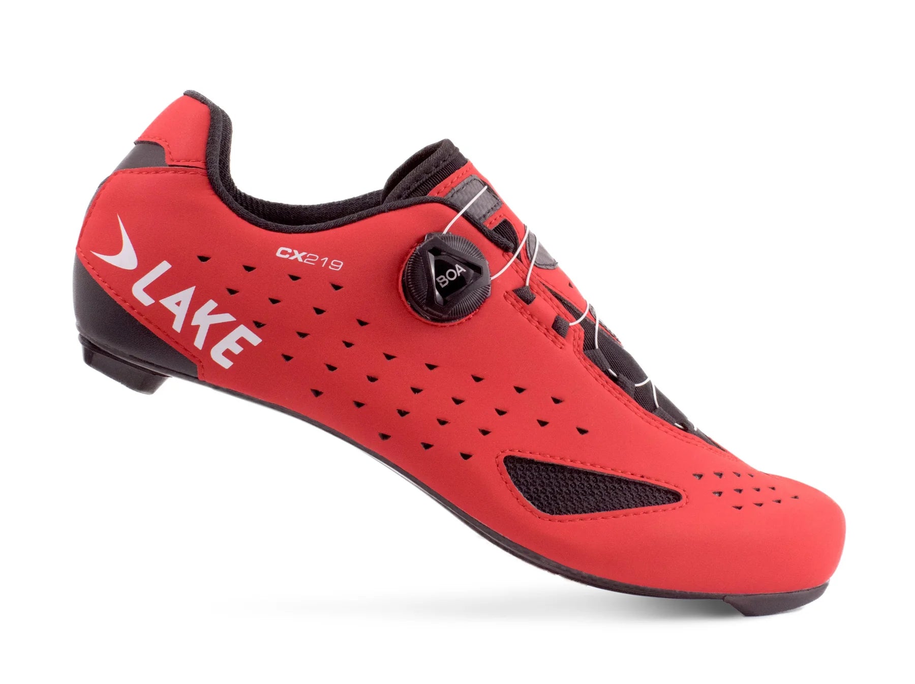 LAKE SHOES CX219 RED/WHITE