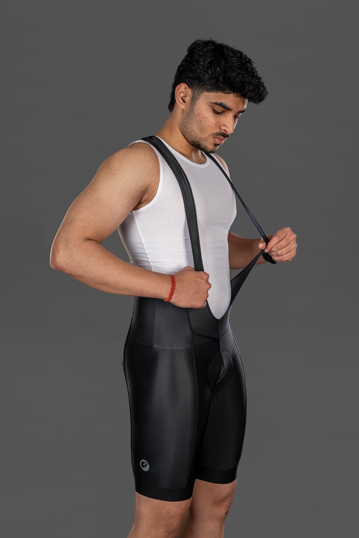 Men's Black Sprint Cycling Racing Bib Shorts