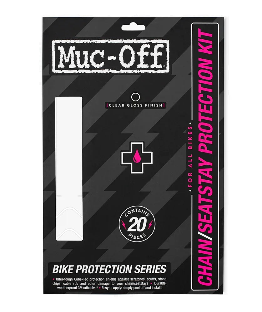 Muc-Off Chainstay/Seatstay Protection Kit (Clear Gloss)