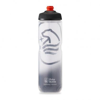 POLAR BOTTLE INSULATED BIG BEAR WHITE/CHARCOAL 700ML