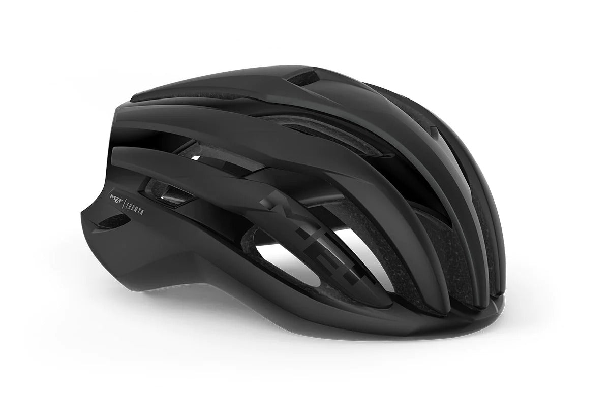 MET HELMET TRENTA CE BLACK/MATT GLOSSY