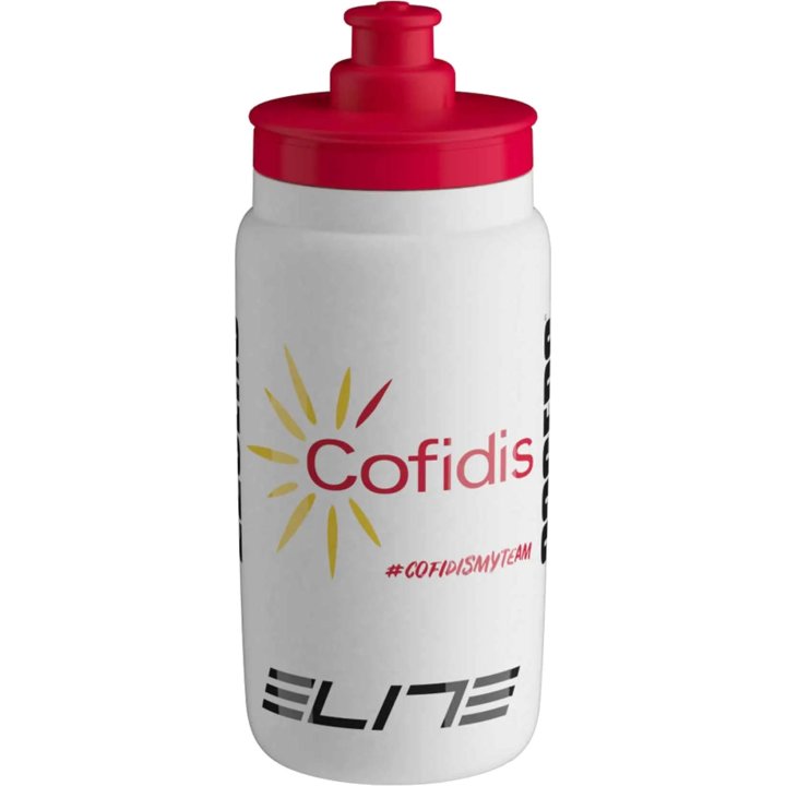 Elite Fly Teams Bike Bottle 2024 - 550ml - Cofidis