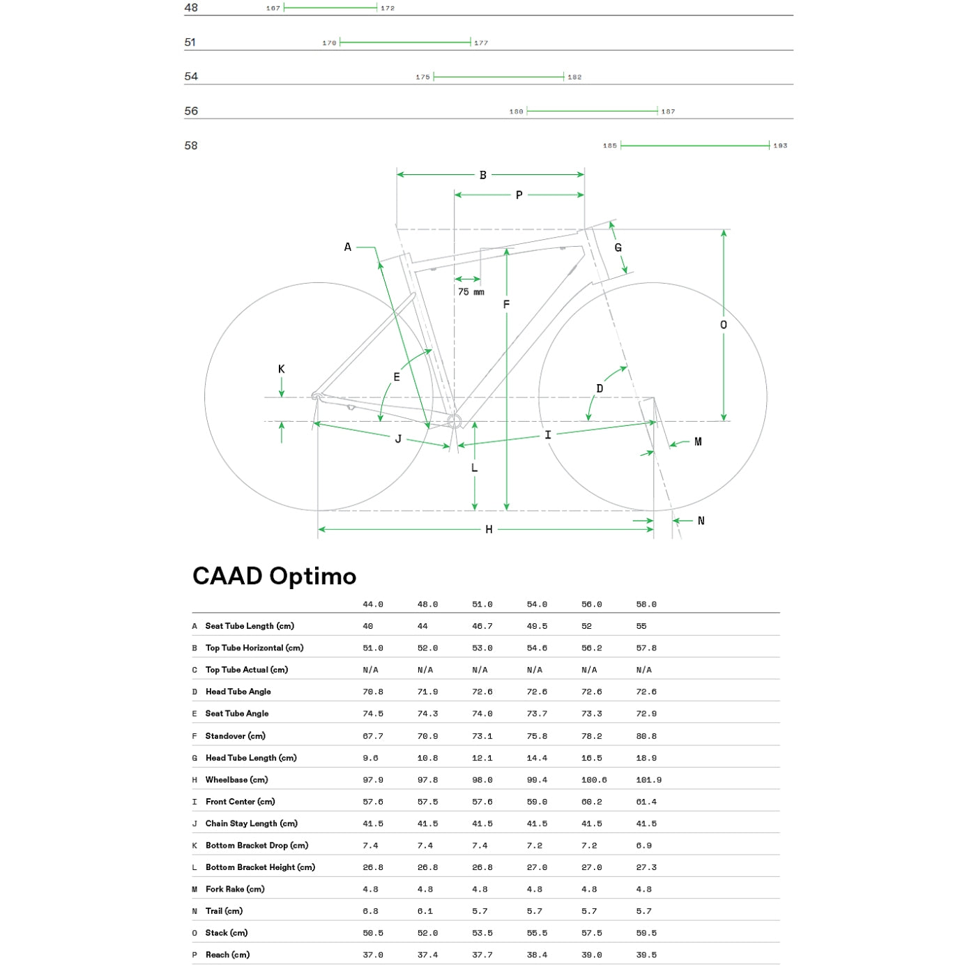 Cannondale CAAD Optimo 3 (BLACK)