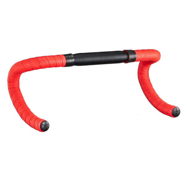Supacaz Suave Bar Tape with Screw-In Plugs – Red