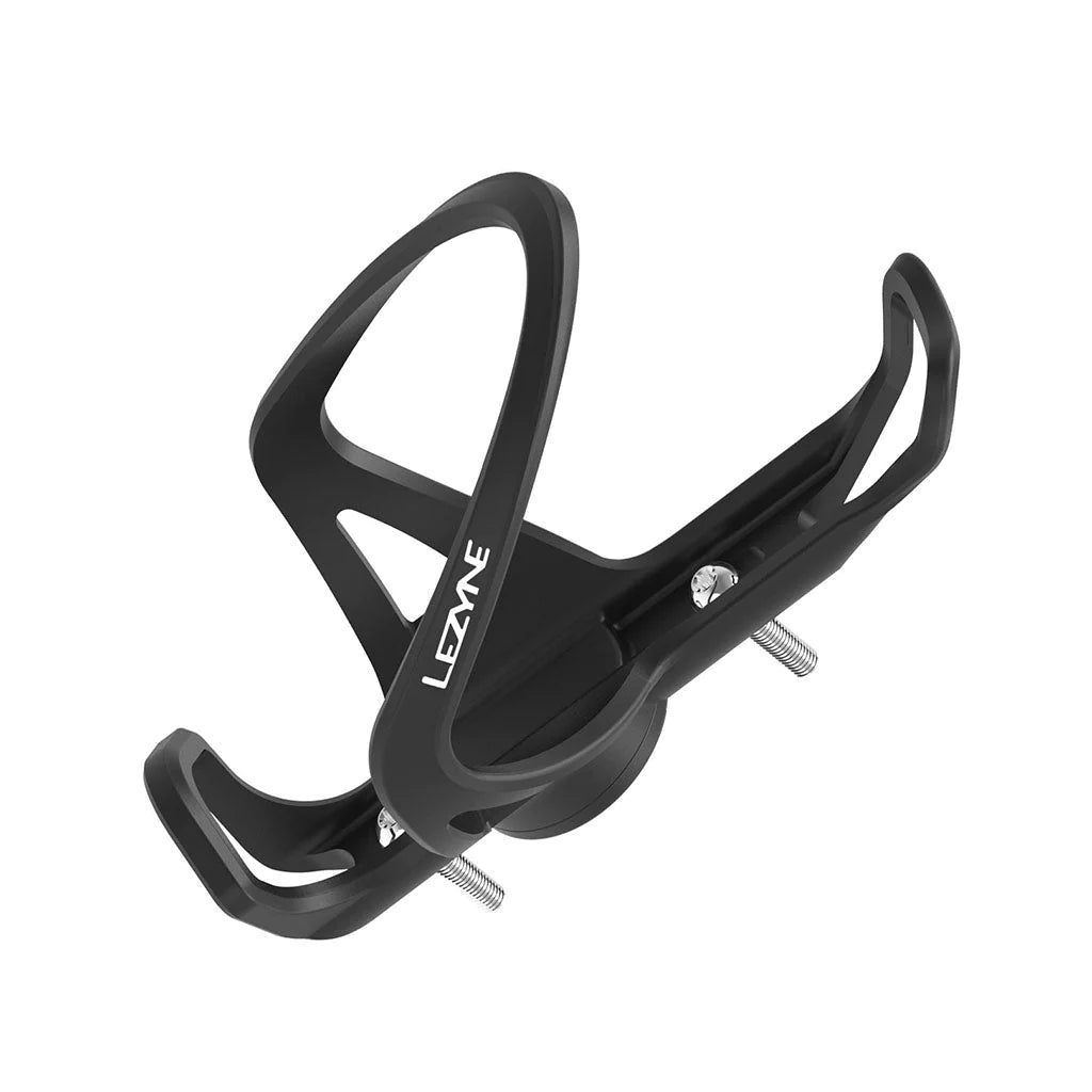 LEZYNE BOTTLE CAGE AIRTAGGER MATRIX-BLACK