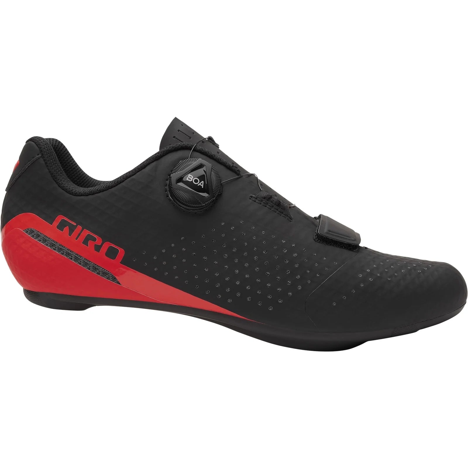 GIRO SHOES CADET BLACK-BRIGHT RED