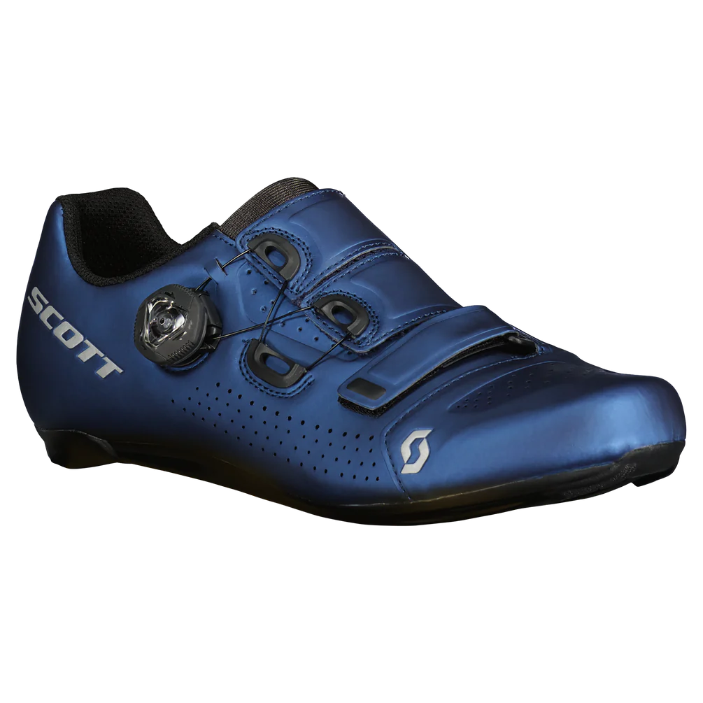 SCOTT SHOE TEAM BOA METALLIC BLUE-BLACK