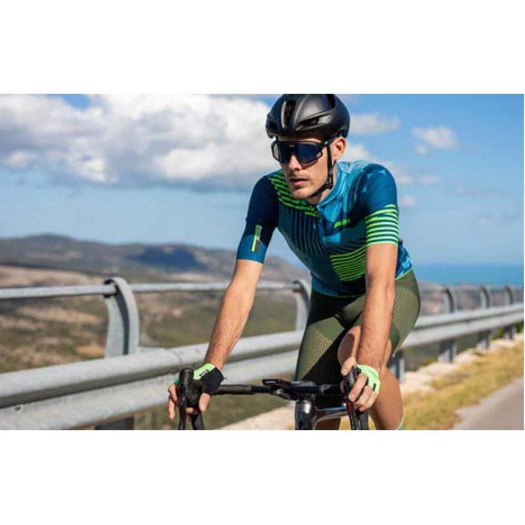 SANTINI JERSEY DELTA OPTIC FLUO GREEN