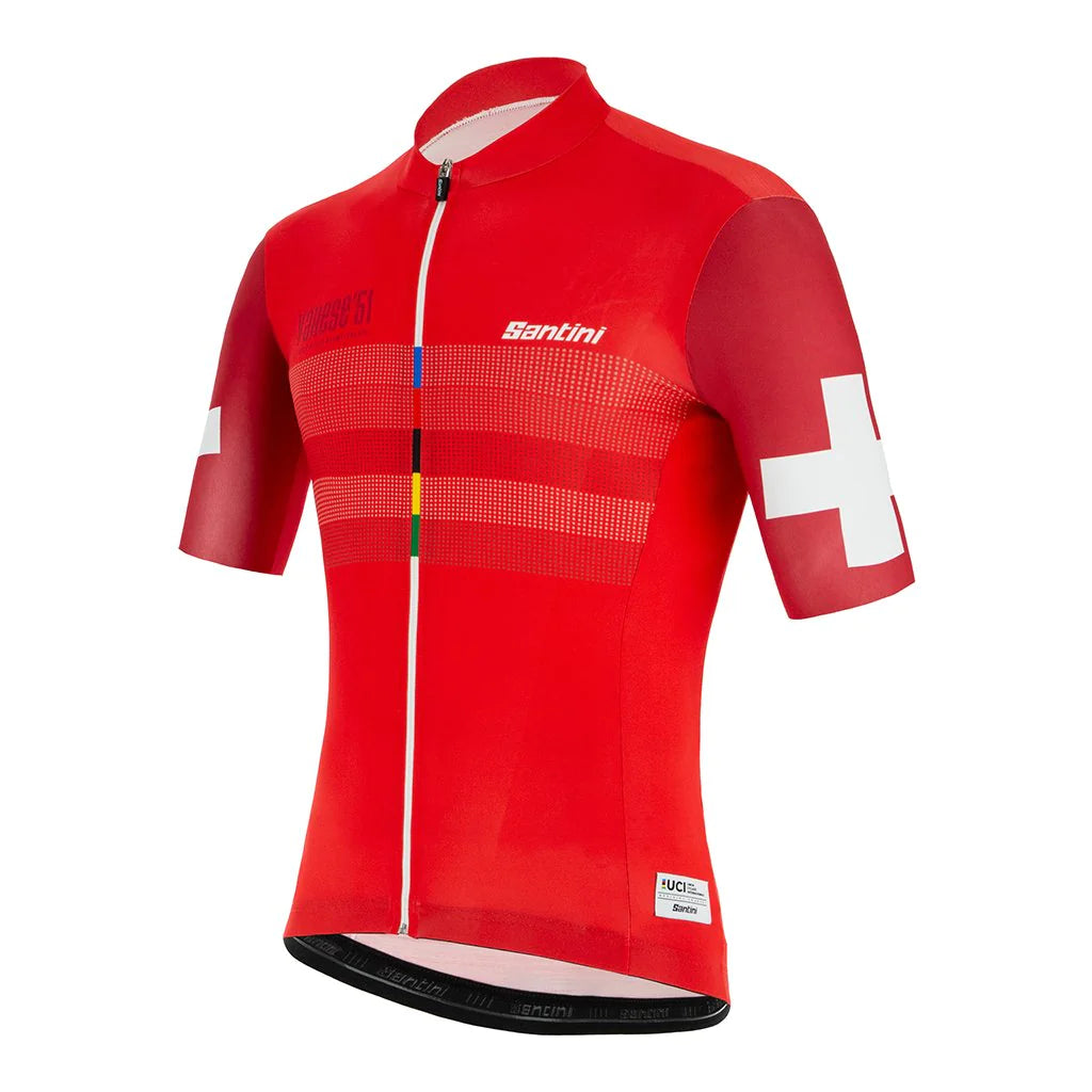 SANTINI JERSEY UCI GC VARESE 1951 XL RED