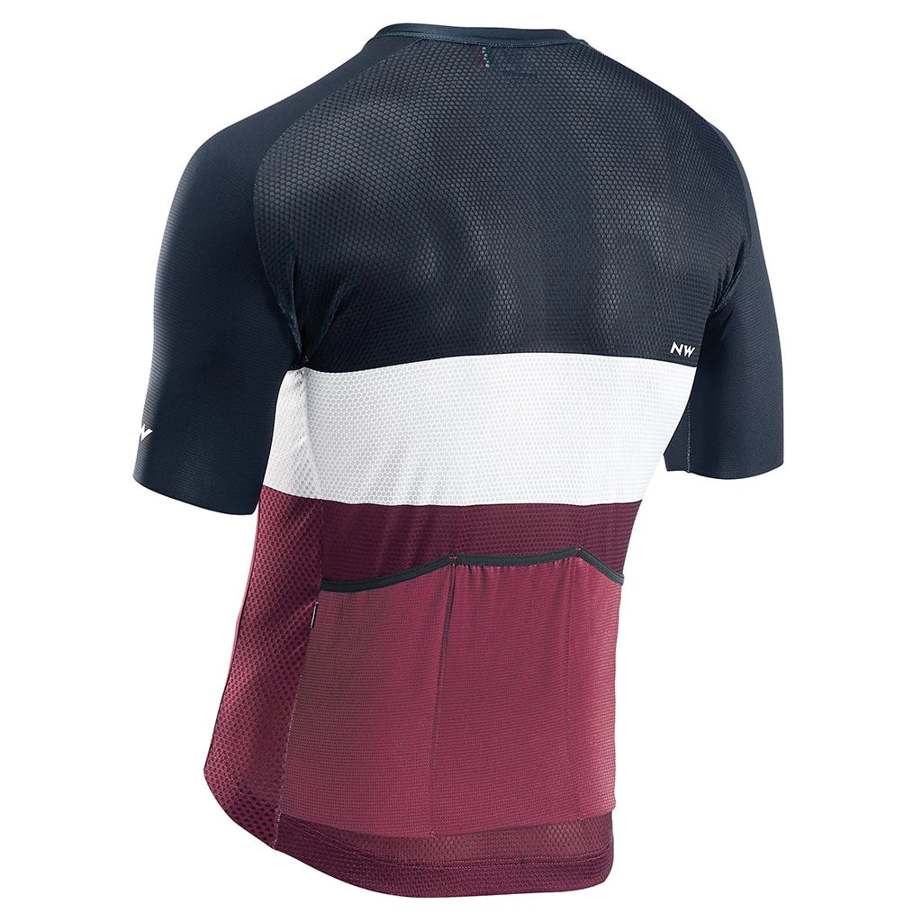 NORTHWAVE JERSEY BLADE AIR M BLACK/WHITE/PLUM