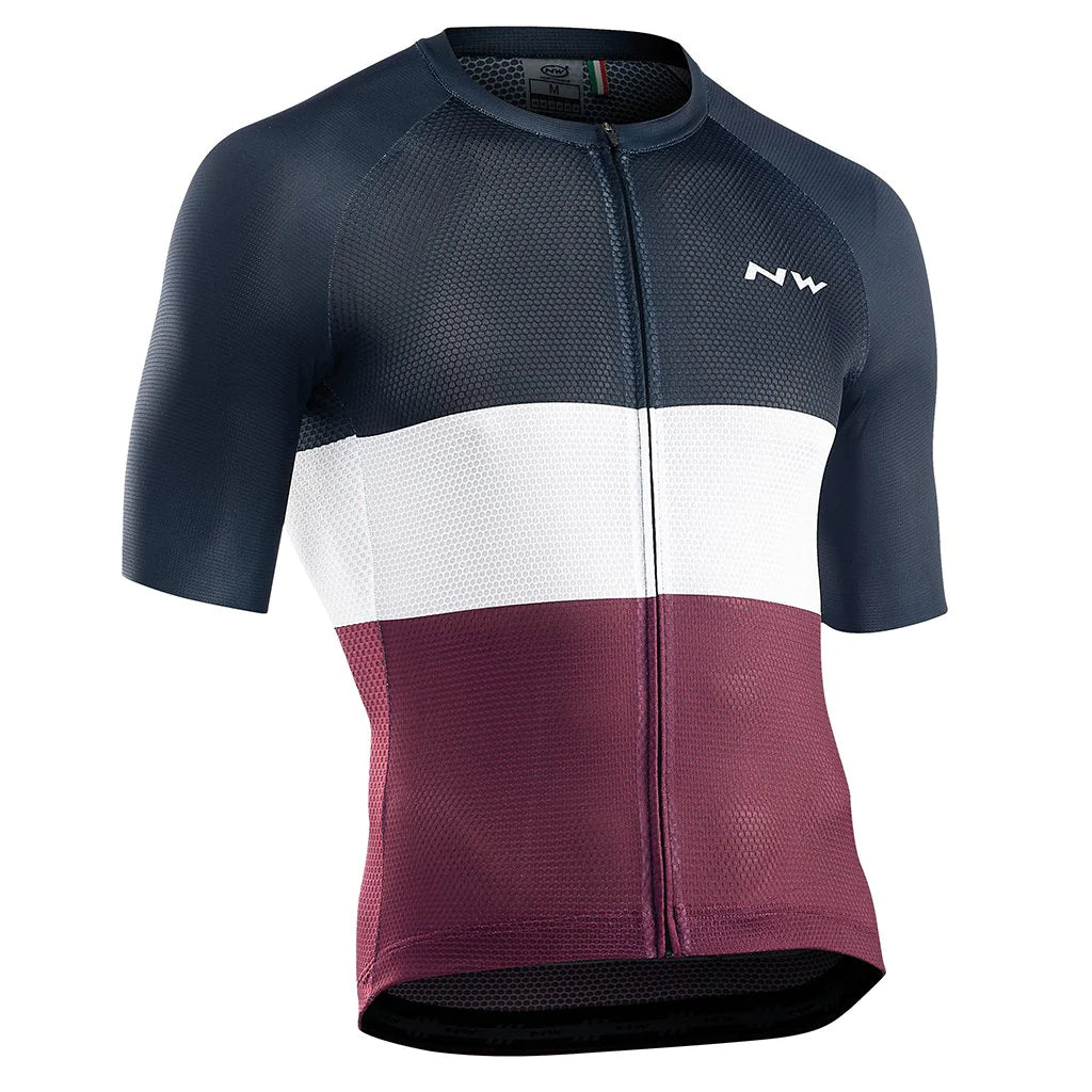 NORTHWAVE JERSEY BLADE AIR M BLACK/WHITE/PLUM