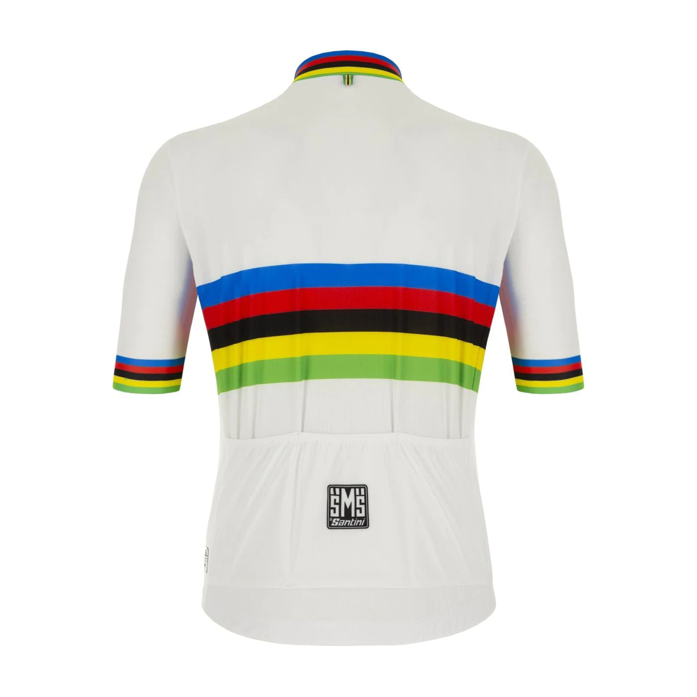 Santini Jersey UCI Masters world champ white M