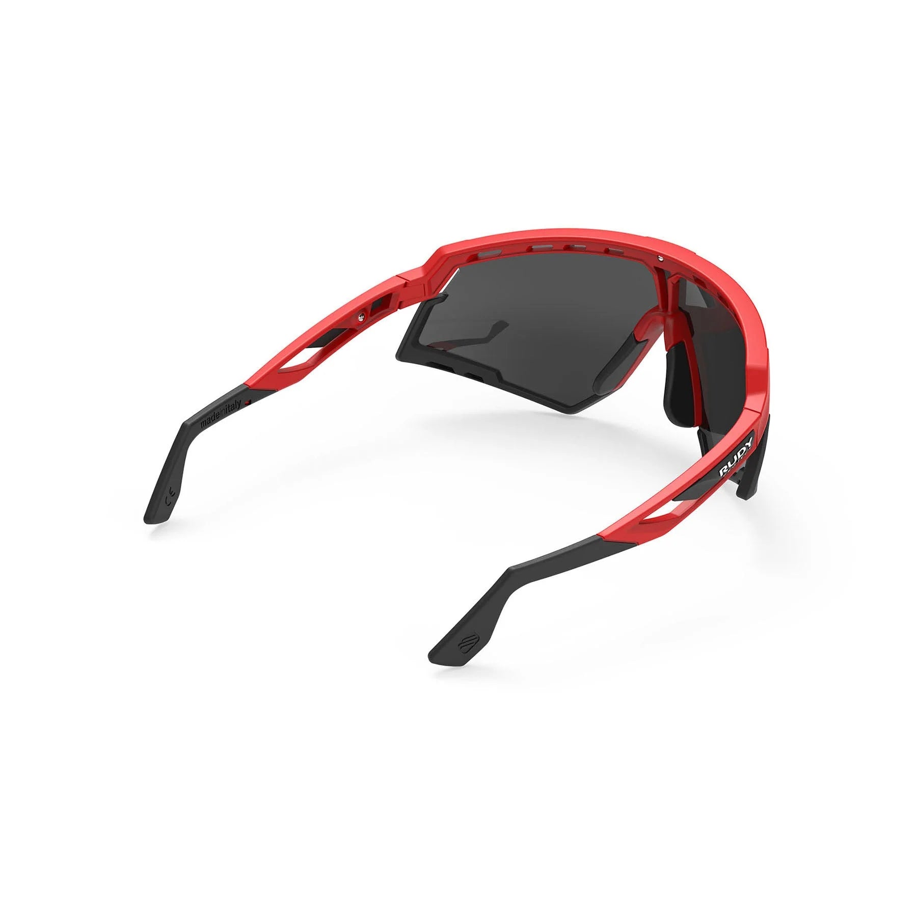 RUDY SUNGLASSES DEFENDER FIRE RED MATTE-SMOKE BLACK