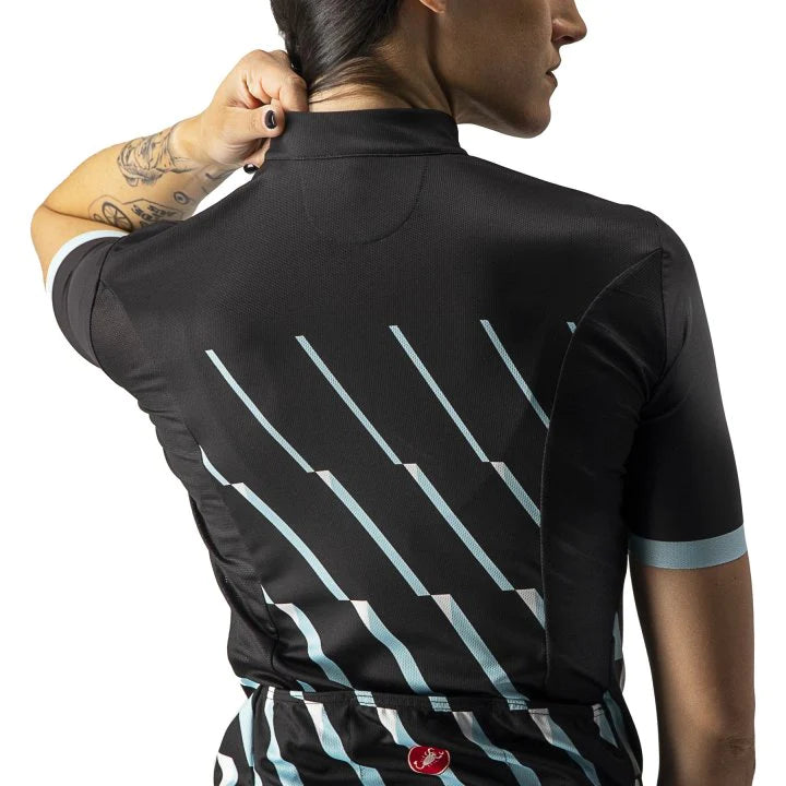 CASTELLI JERSEY PENDIO LIGHT BLACK/SKY