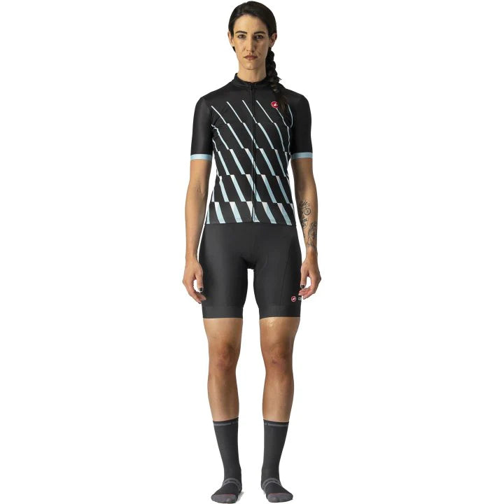 CASTELLI JERSEY PENDIO LIGHT BLACK/SKY