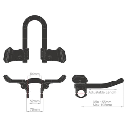 CONTROLTECH U BAR CLIPON TTH14